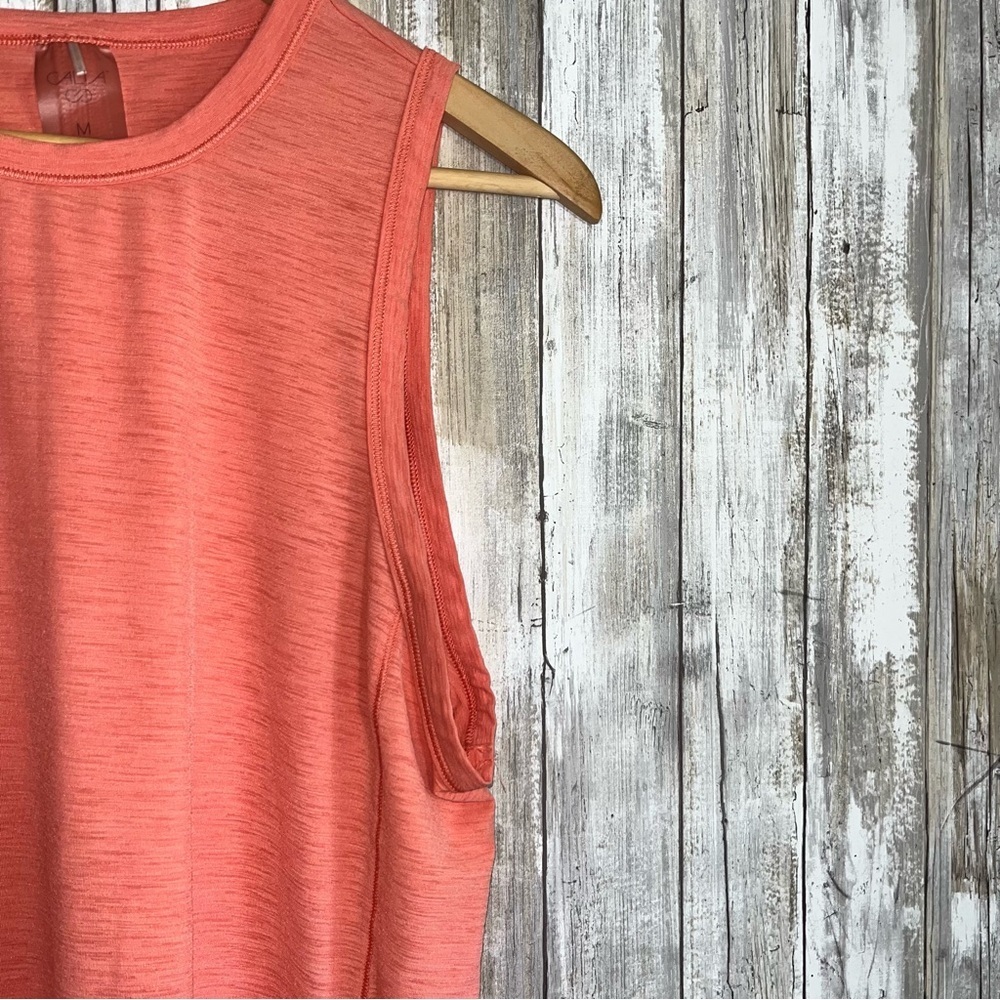 Calia Sleeveless Slit Back Tank - Picture 2 of 5